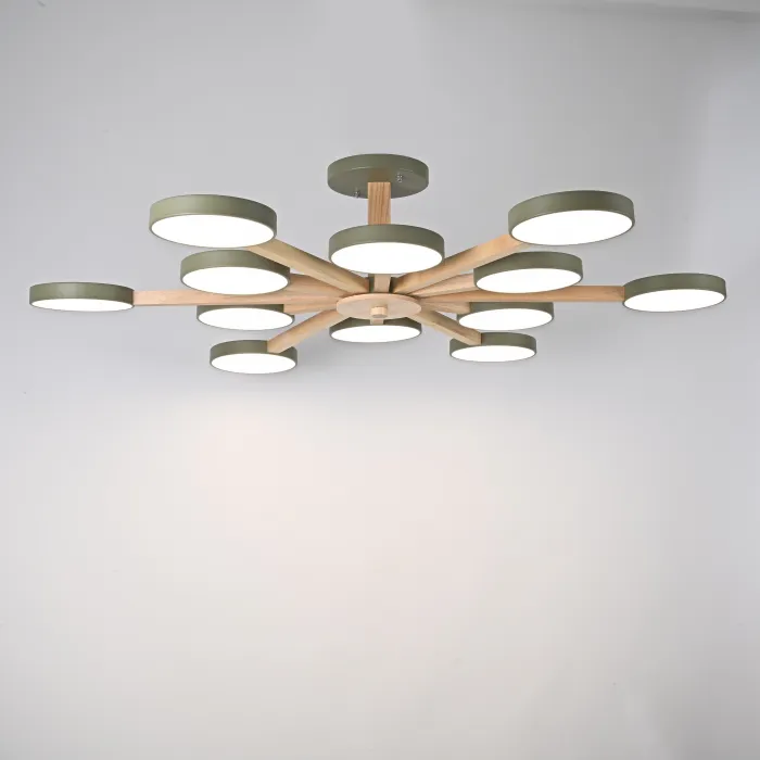 Потолочный светильник TURNA L12 Khaki от ImperiumLoft