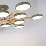 Потолочный светильник TURNA L12 Khaki от ImperiumLoft