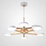 Подвесная люстра TURNA DBL L10 White от ImperiumLoft