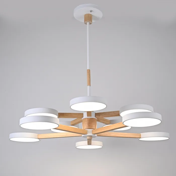 Подвесная люстра TURNA DBL L10 White от ImperiumLoft