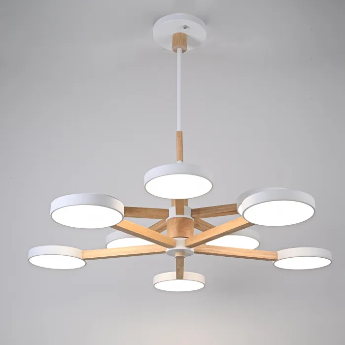 Подвесная люстра TURNA DBL L10 White от ImperiumLoft