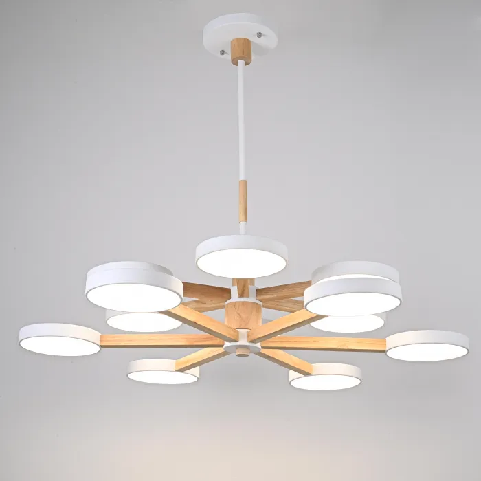 Подвесная люстра TURNA DBL L12 White от ImperiumLoft