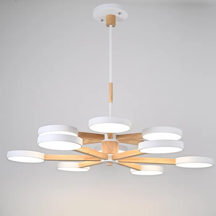 Подвесная люстра TURNA DBL L12 White от ImperiumLoft