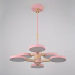 Подвесная люстра TURNA DBL L6 Pink от ImperiumLoft