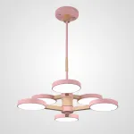 Подвесная люстра TURNA DBL L6 Pink от ImperiumLoft