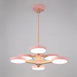 Подвесная люстра TURNA DBL L6 Pink от ImperiumLoft