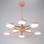 Подвесная люстра TURNA DBL L10 Pink от ImperiumLoft