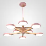 Подвесная люстра TURNA DBL L10 Pink от ImperiumLoft