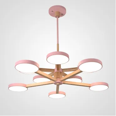 Подвесная люстра TURNA DBL L10 Pink