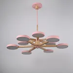 Подвесная люстра TURNA DBL L12 Pink от ImperiumLoft
