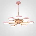 Подвесная люстра TURNA DBL L12 Pink от ImperiumLoft