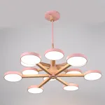 Подвесная люстра TURNA DBL L12 Pink от ImperiumLoft