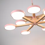 Подвесная люстра TURNA DBL L12 Pink от ImperiumLoft