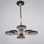 Подвесная люстра TURNA DBL L6 Black от ImperiumLoft