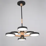 Подвесная люстра TURNA DBL L6 Black от ImperiumLoft