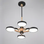 Подвесная люстра TURNA DBL L6 Black от ImperiumLoft
