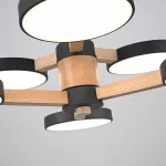 Подвесная люстра TURNA DBL L6 Black от ImperiumLoft