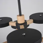 Подвесная люстра TURNA DBL L6 Black от ImperiumLoft