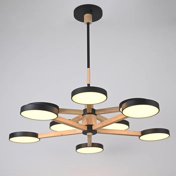 Подвесная люстра TURNA DBL L10 Black от ImperiumLoft