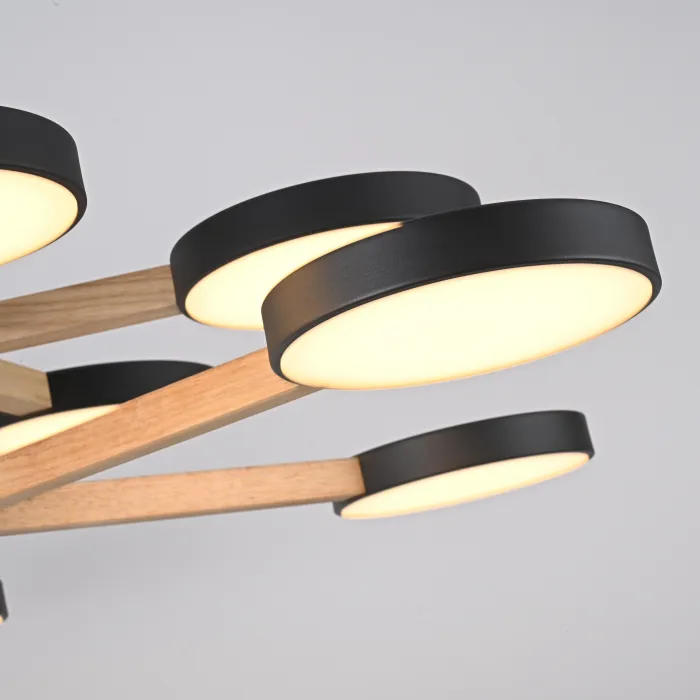 Подвесная люстра TURNA DBL L10 Black от ImperiumLoft