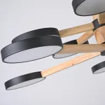 Подвесная люстра TURNA DBL L10 Black от ImperiumLoft