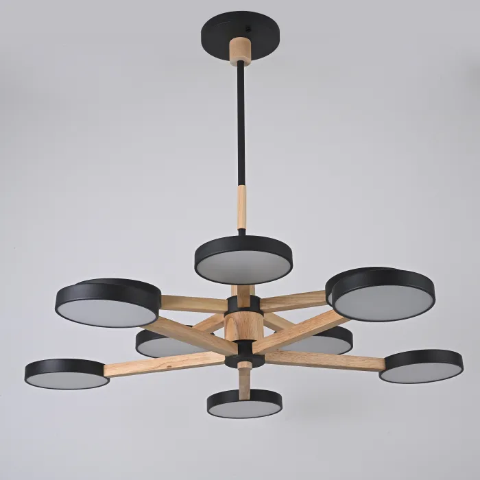 Подвесная люстра TURNA DBL L10 Black от ImperiumLoft