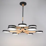 Подвесная люстра TURNA DBL L12 Black от ImperiumLoft
