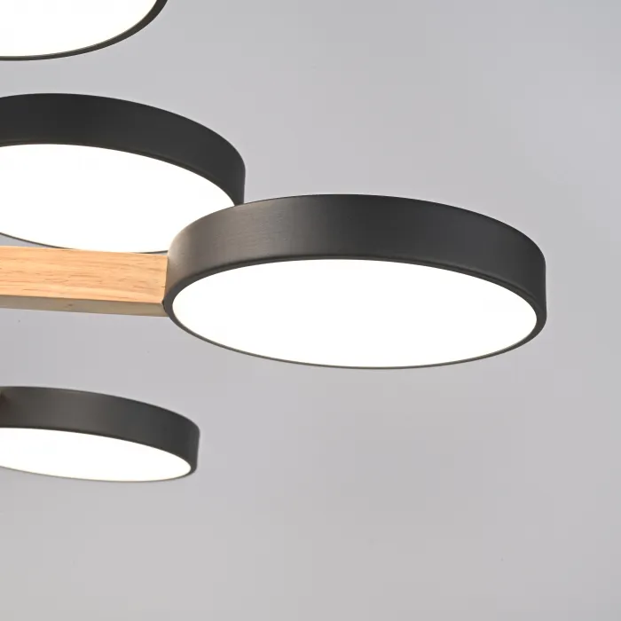 Подвесная люстра TURNA DBL L12 Black от ImperiumLoft