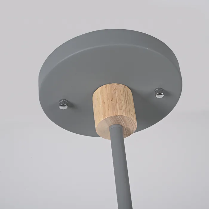Подвесная люстра TURNA DBL L6 Gray от ImperiumLoft