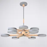 Подвесная люстра TURNA DBL L12 Gray от ImperiumLoft