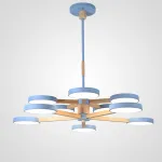 Подвесная люстра TURNA DBL L10 Blue от ImperiumLoft
