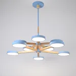 Подвесная люстра TURNA DBL L10 Blue от ImperiumLoft