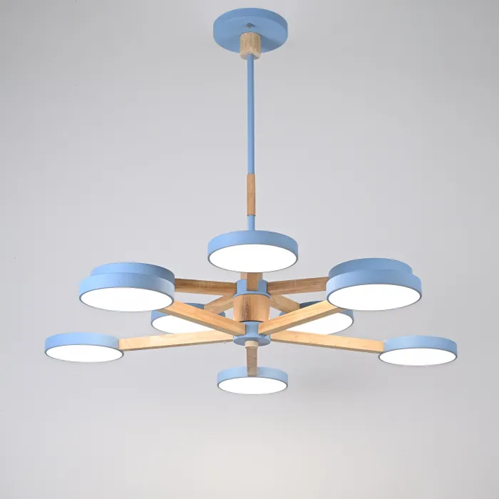 Подвесная люстра TURNA DBL L10 Blue от ImperiumLoft