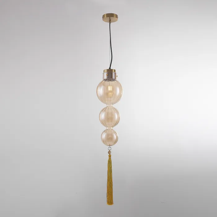 Подвесной светильник Heathfield Lighting - Medina Pendant Brown от ImperiumLoft