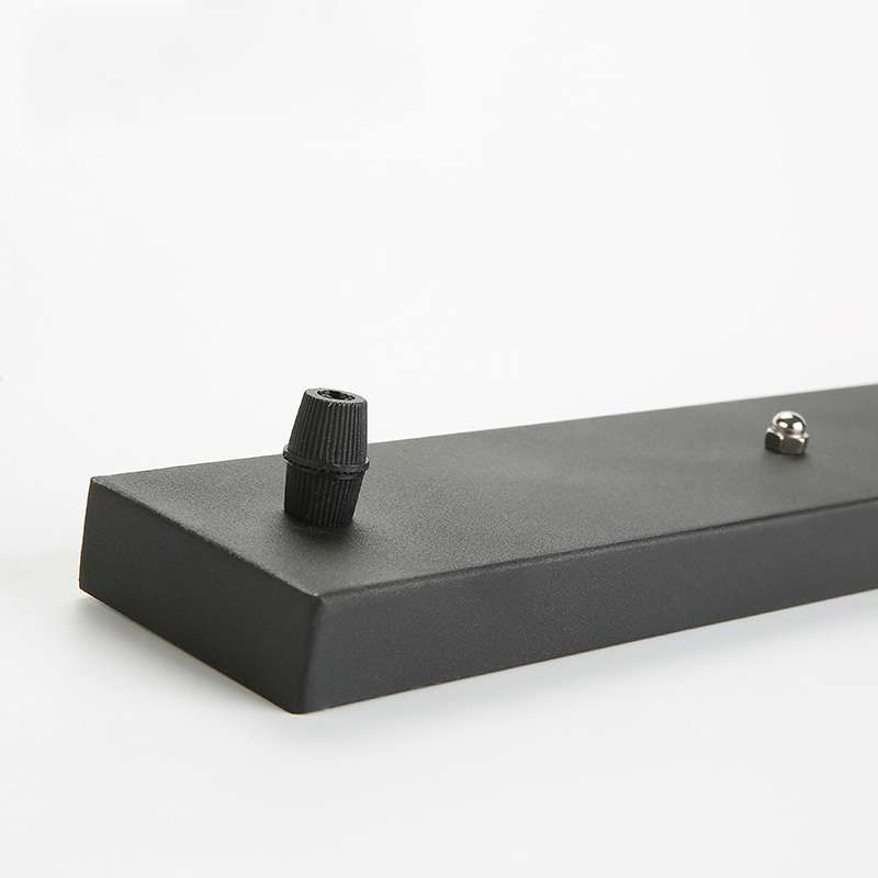 Потолочное линейное крепление из металла CEILING MOUNT 11 BLACK L80 на 3 подвеса от ImperiumLoft Потолочное линейное крепление из металла CEILING MOUNT 11 BLACK L80 на 3 подвеса от ImperiumLoft