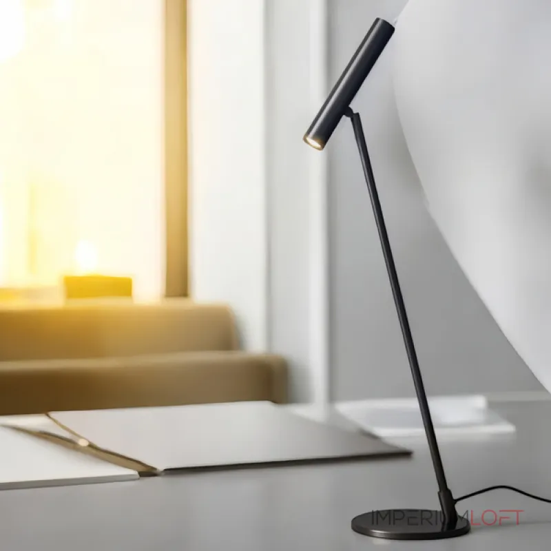 Уникальная настольная лампа ADLAUG TAB BLACK в современном дизайне от ImperiumLoft Уникальная настольная лампа ADLAUG TAB BLACK в современном дизайне от ImperiumLoft