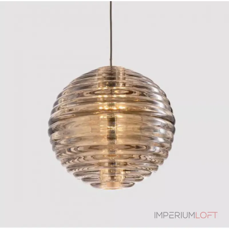 Каскадный светильник с комбинацией из 30-ти стеклянных подвесов в форме призм и сфер с концентрическим рельефом STYRK COMBO от ImperiumLoft Каскадный светильник с комбинацией из 30-ти стеклянных подвесов в форме призм и сфер с концентрическим рельефом STYRK COMBO от ImperiumLoft