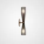 Настенный светильник с двунаправленным светом TOIVO BRASS SMOKY