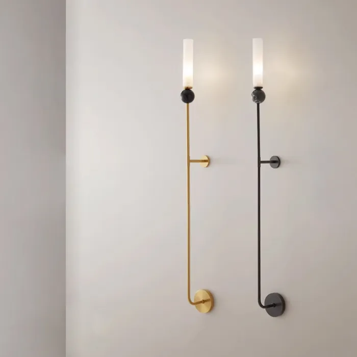 Настенный светильник CYLINDER WALL H115 Brass от ImperiumLoft