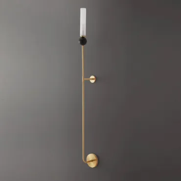 Настенный светильник CYLINDER WALL H115 Brass от ImperiumLoft