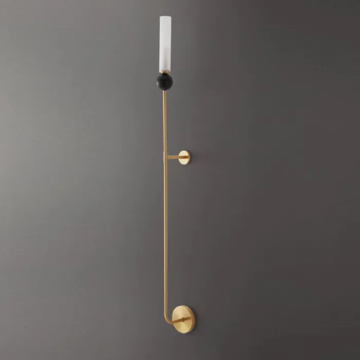 Настенный светильник CYLINDER WALL H115 Brass от ImperiumLoft