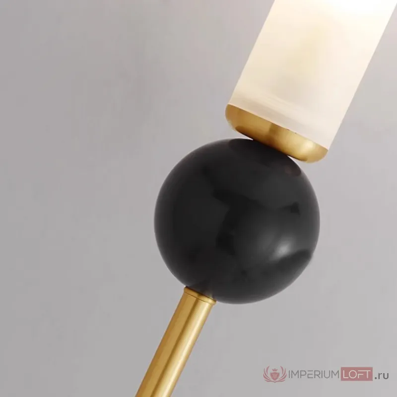 Настенный светильник CYLINDER WALL H115 Brass от ImperiumLoft