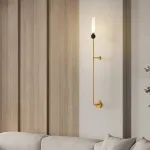 Настенный светильник CYLINDER WALL H115 Brass от ImperiumLoft