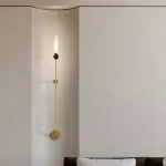Настенный светильник CYLINDER WALL H115 Brass от ImperiumLoft