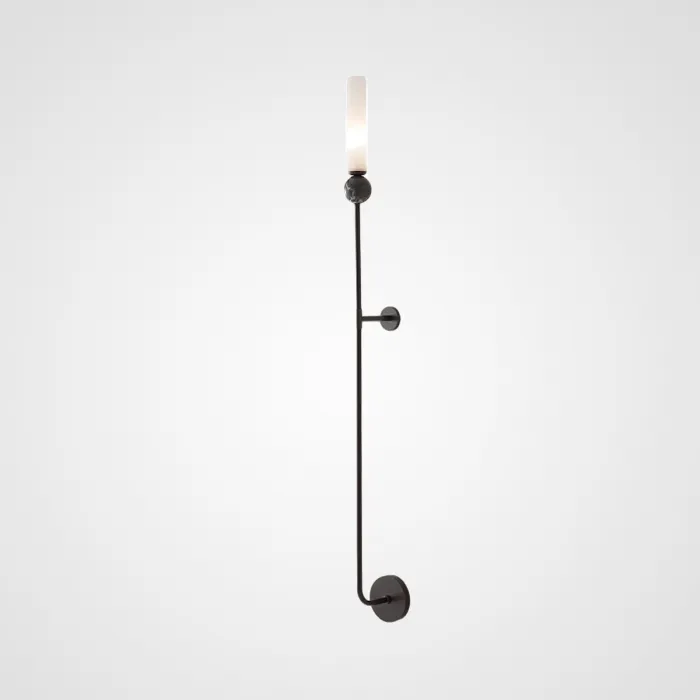 Настенный светильник CYLINDER WALL H115 Black от ImperiumLoft