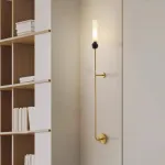 Настенный светильник CYLINDER WALL H115 Black от ImperiumLoft