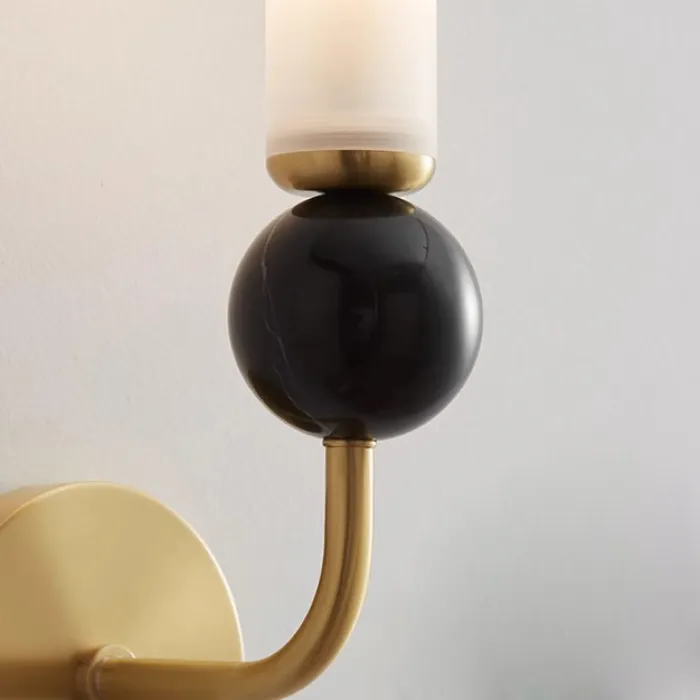 Настенный светильник CYLINDER WALL H36 Brass от ImperiumLoft