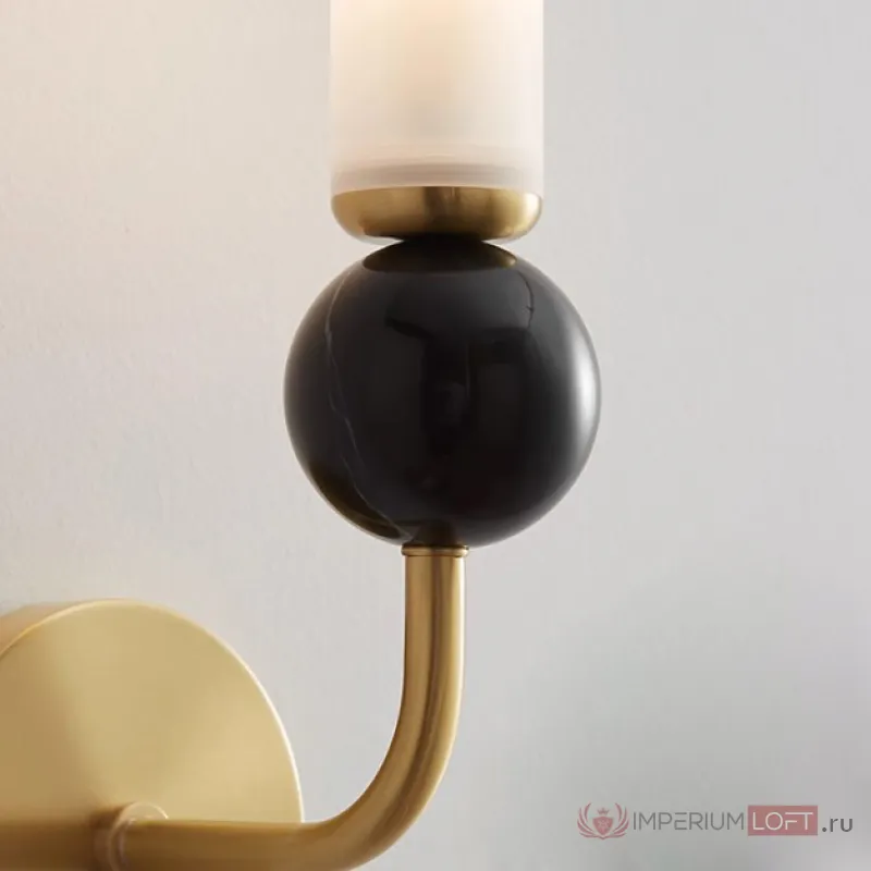 Настенный светильник CYLINDER WALL H36 Brass от ImperiumLoft