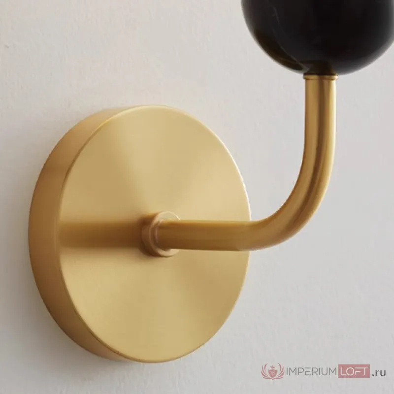 Настенный светильник CYLINDER WALL H36 Brass от ImperiumLoft