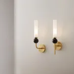 Настенный светильник CYLINDER WALL H36 Brass от ImperiumLoft